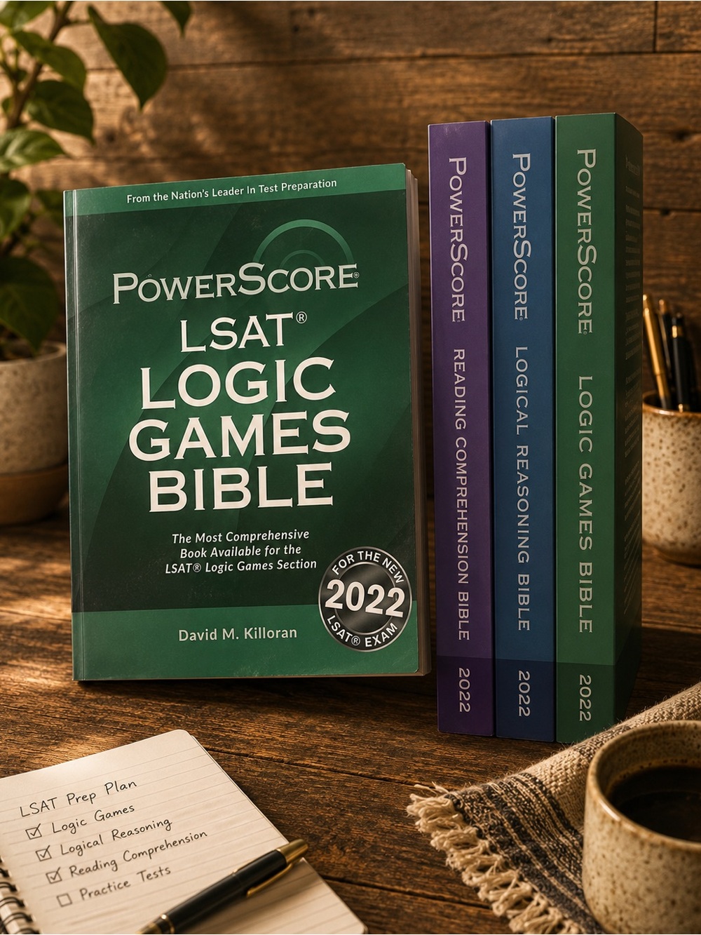 LSAT Logic Games Bible Set 3 Law Educational Study Books